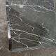 Vintage Black marbel side tabel