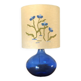 Vintage blown glass lamp from the 70s