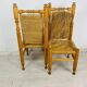 Wood and rope chair