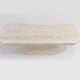 Table basse italienne vintage en travertin