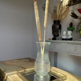 Chic countryside style vase with woven patterns