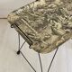 Vintage side tray with toile de Jouy decor