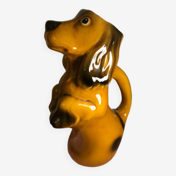 Vintage dog pitcher