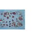 Hand knotted rug, vintage Turkish rug 53x190 cm