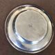 Art Deco silver metal presentation plate