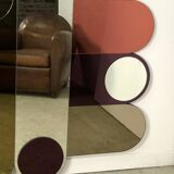 Smoked glass circus mirror 1994's