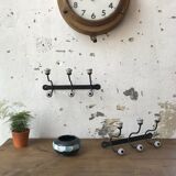 Porcelain and wrought iron