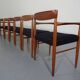 Danish Teak Dining Chairs by H. W. Klein for Bramin, 1960s, Set of 6