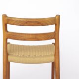 Niels Otto Møller Model 84 Chair | 1 of 8 Available | Danish Teak, 1970s