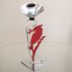 Kingfisher candlestick, 1940s