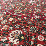 Vintage Turkish carpet Hereke end knoated hand 150x225 cm