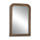 Miroir antique français Louis Philippe – crème et or, fin du 19e siècle
