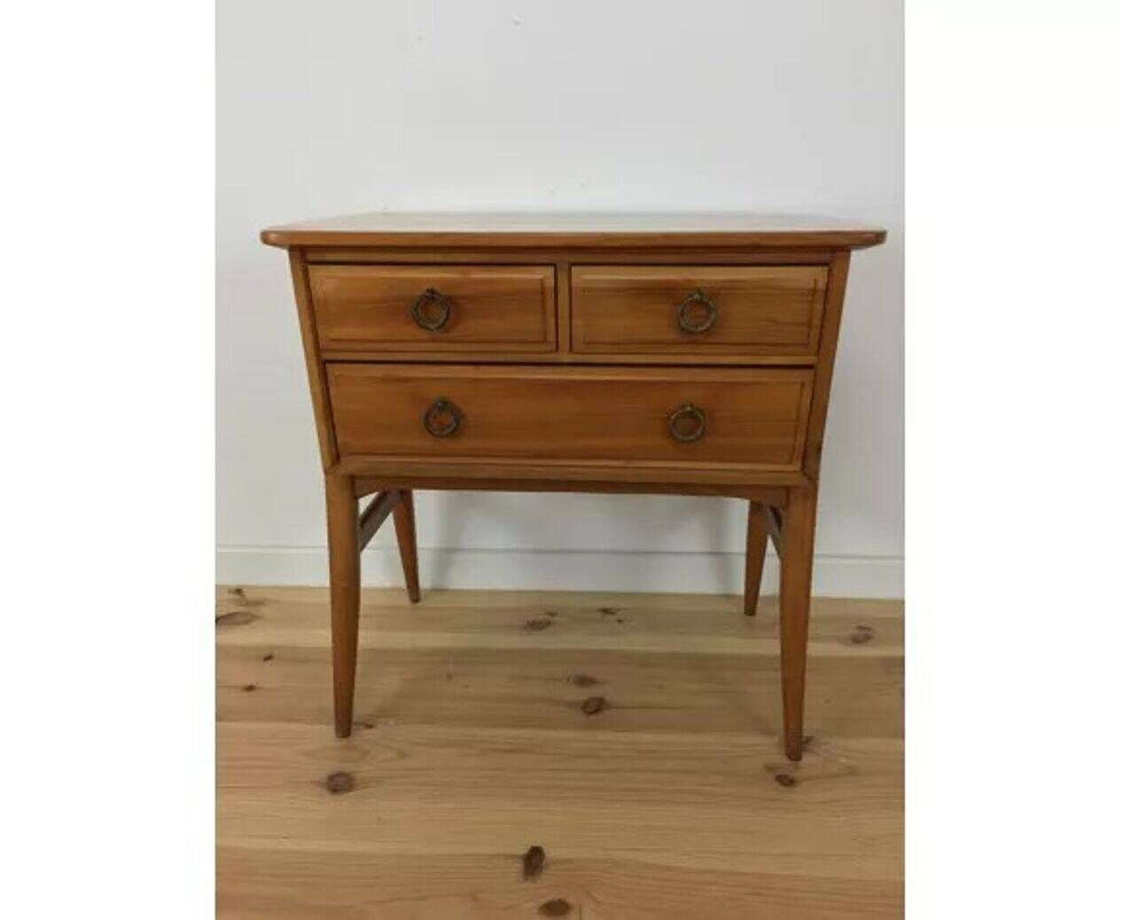 Scandinavian side table/commode, cabinetmaker's furniture, 1960s.