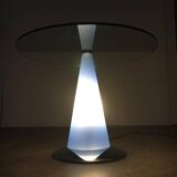 Birillo postmodern side table and floor lamp by Parisotto for Fontana Arte, 1980s