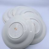 6 plates Moulin des Loups Imperia hollow