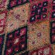 3x12 Red & Navy Blue Oushak Runner Rug, 83x352Cm