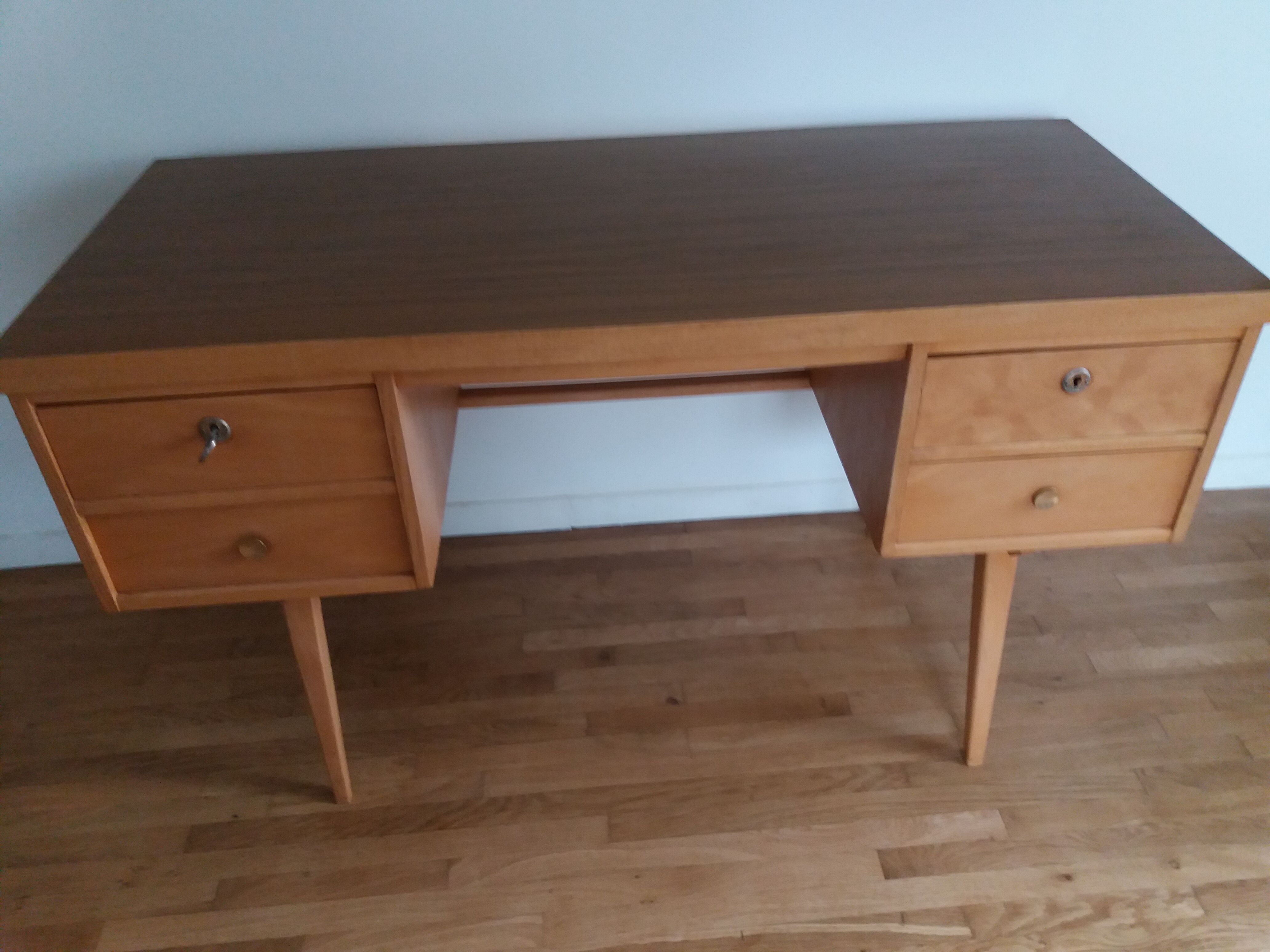 Desk feet compass 50s