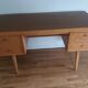 Bureau pieds compas années 50