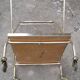 Rolling bar, removable tray, vintage 70's serving table