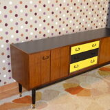 Scandinavian sideboard & vintage revamped teak