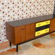 Scandinavian sideboard & vintage revamped teak