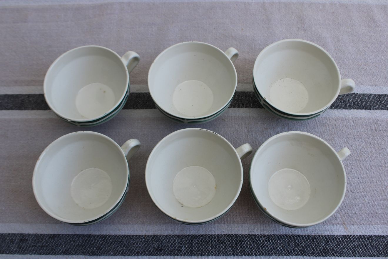 Set of 6 coffee cups