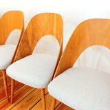 Czechoslovakian Chairs by A. Suman for Tatra Nabytok, 1960s, Set of 4