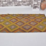 Small Oushak Vintage Kilim Rug sku 1985