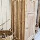 Vintage wooden glacier