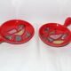 Set de deux coupelles cerenne vallauris 1950