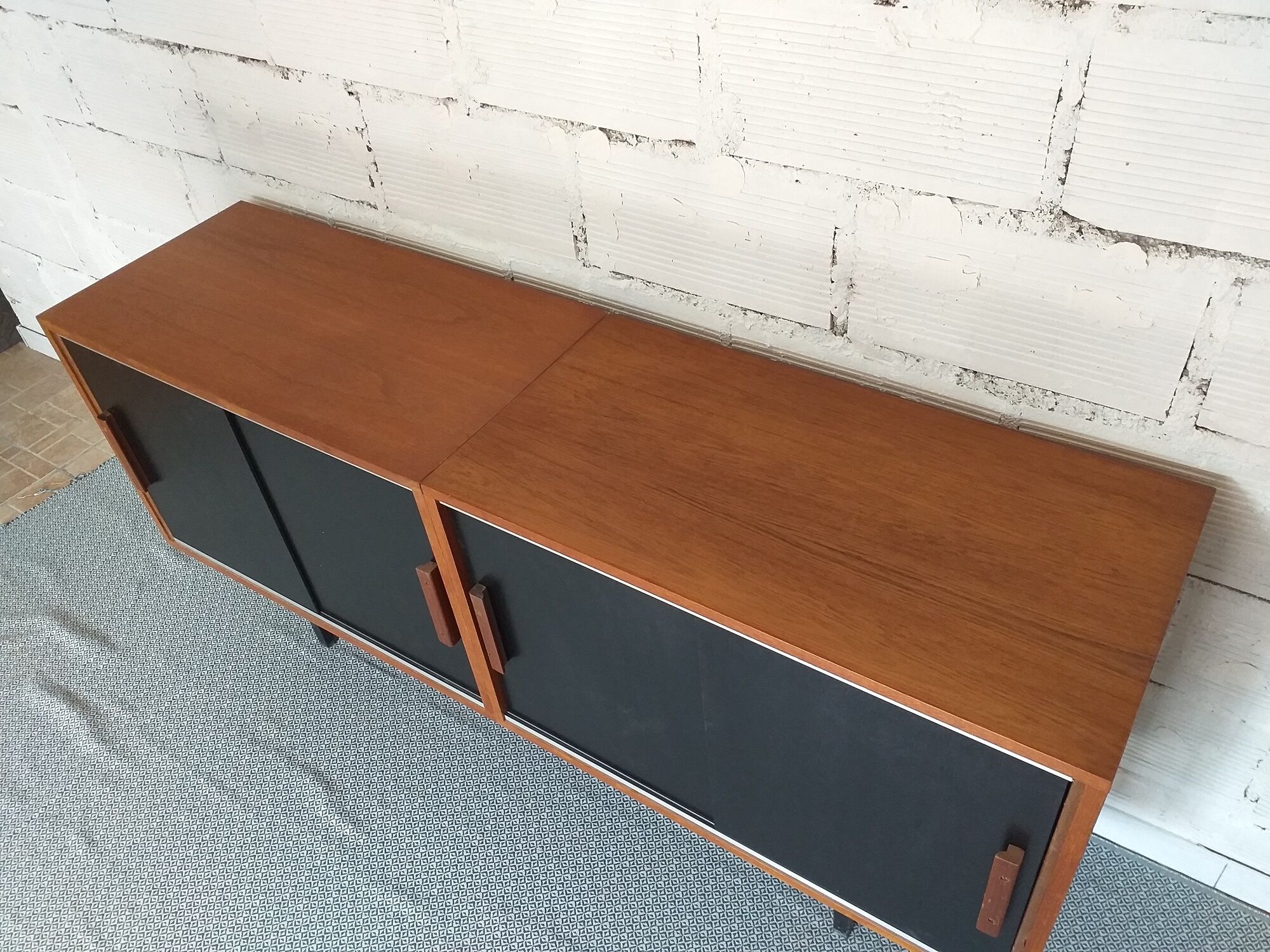 Sideboard deign modernist 60s vintage teak
