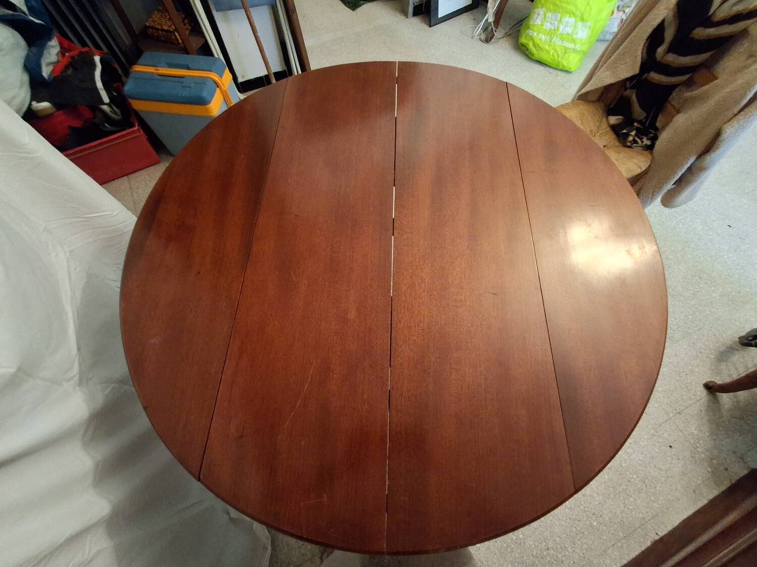 Solid mahogany dining table