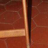 Designer folding chairs in wood and fabric