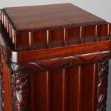 French Art Deco square Oak Pedestal, circa 1915