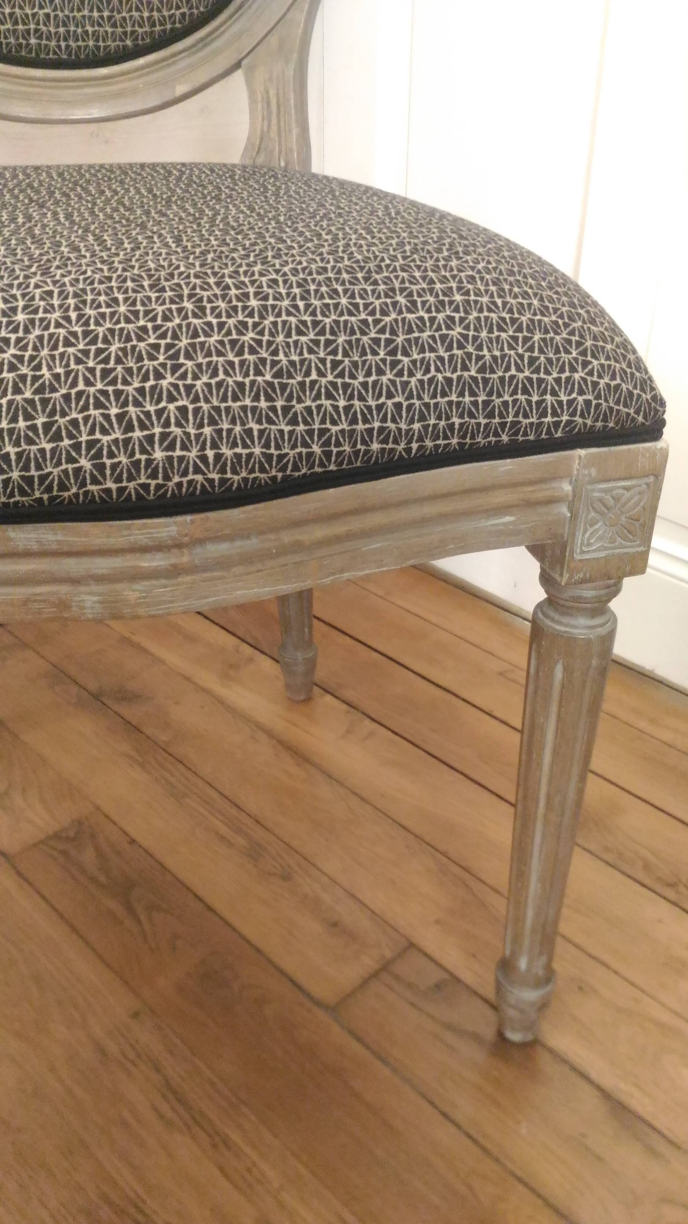 Pair of medallion chairs