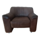 Swiss club chair by Sede Designer Leather Model DS44 1970s
