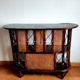 Rattan bar and canning 1960