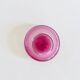 Vintage pink glass pocket trays