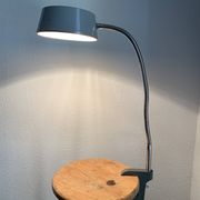 Lampe vintage 1950 d'architecte Jumo atelier usine bureau - 55 cm