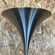 60s-70s lamp floor lamp aluminum Doria lamps space age design