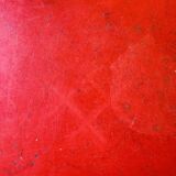 Tolix T55 metal table from the 50s
