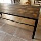Table industrielle 200x79