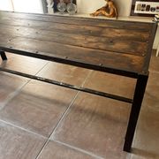 Table industrielle 200x79