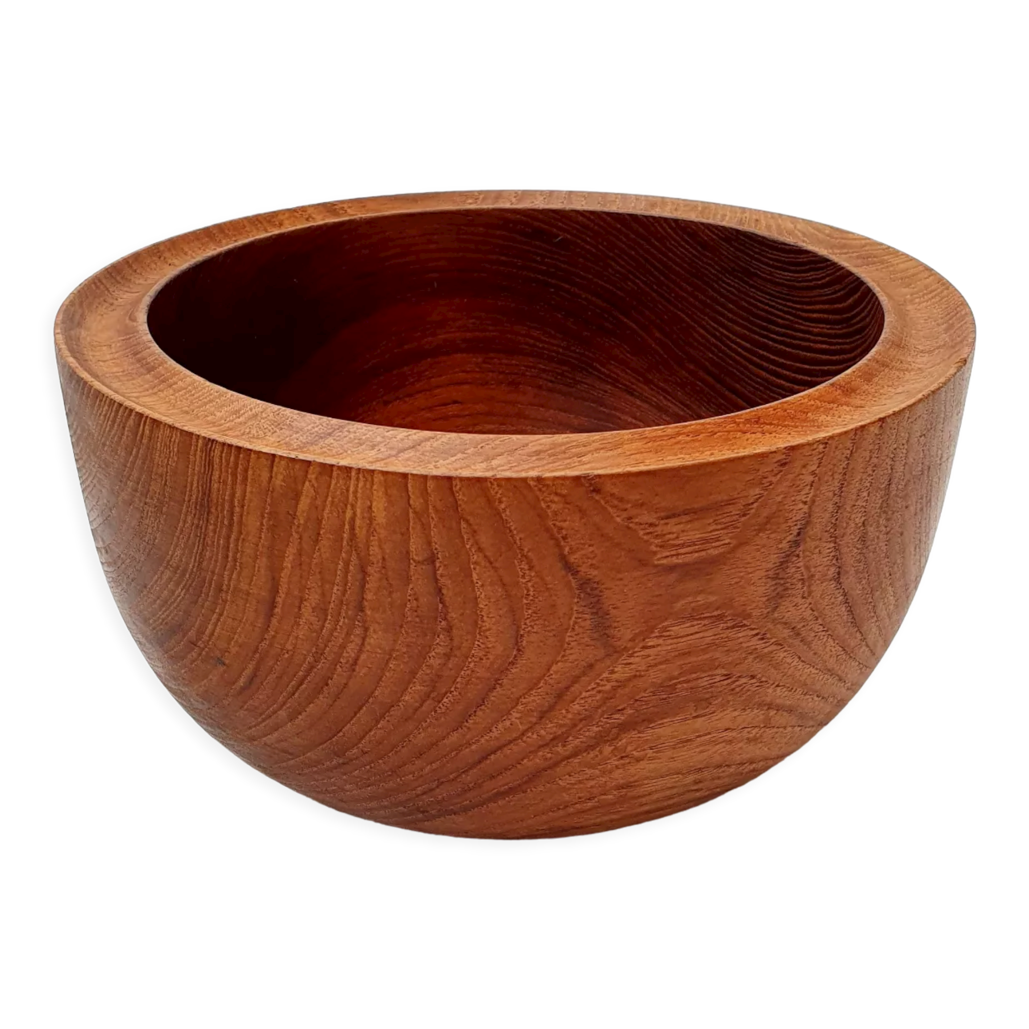 Danish teak salad bowl
