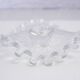 Vintage glass candle holder