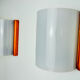 Pair of Mediterranean wall lamps, pine and methacrylate, 1980, Spain