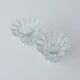 Vintage 1980s Reims-Style Glass Candle Holders