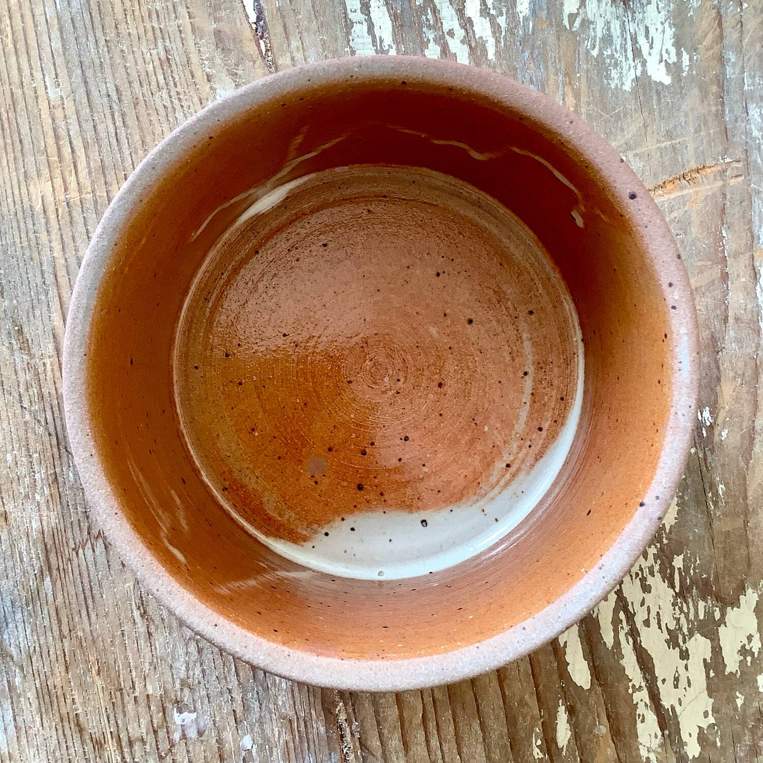 Stoneware water butter dish