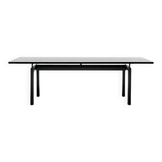 Table LC6   Le Corbusier  Dalle grainée