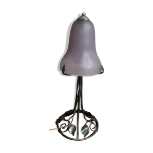 lampe fer forgé 1920